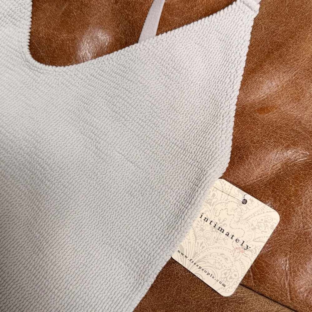 FREE PEOPLE Intimately The Rib - Reach for Bodysuit Moon Rock L-XL NEW W Tags - Picture 7 of 11